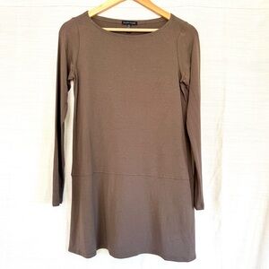 Eileen Fisher Taupe Tunic